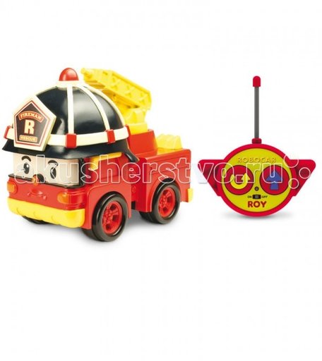 Робокар Поли (Robocar Poli) Пожарная машина Рой на радиоуправлении 15 см