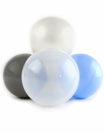 Миниатюра фотографии Centr-opt набор шаров для сухого бассейна pastel 100 шт. 008368