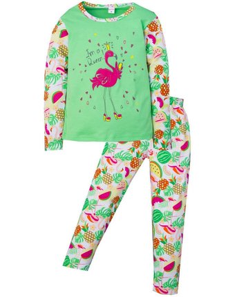 Миниатюра фотографии Комплект джемпер/брюки sladikmladik flamingo