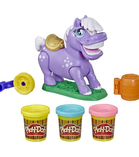 Игровой набор Play-Doh Пони-трюкач