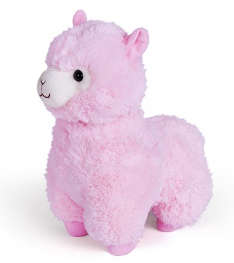 Мягкая игрушка Fancy Гламурная игрушка Альпака цвет: розовый