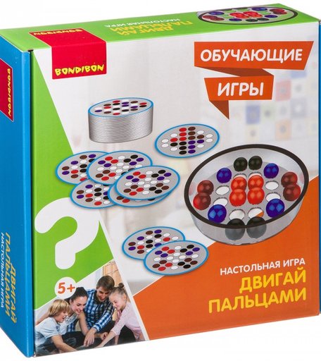 Bondibon Настольная игра Двигай пальцами