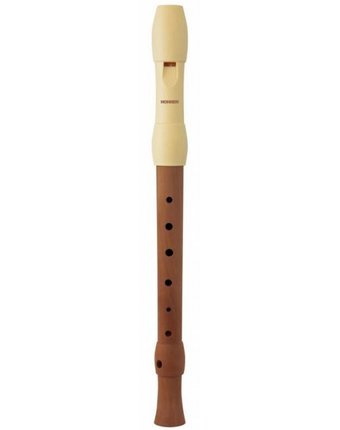 Миниатюра фотографии Музыкальный инструмент hohner блокфлейта детская с-soprano 3 части