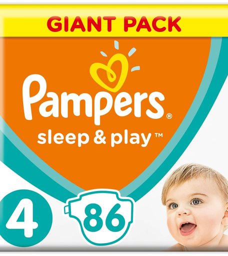 Подгузники Pampers Sleep&Play (9-14 кг) шт.