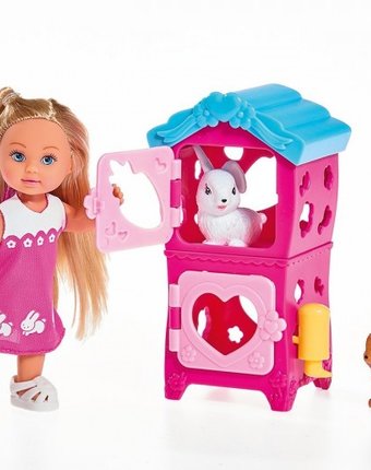Simba Игровой набор Кукла Еви с кроликами