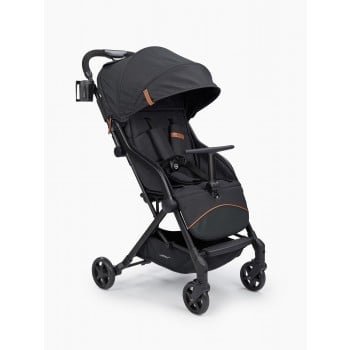 Коляска прогулочная Happy Baby Umma Pro, black, черный