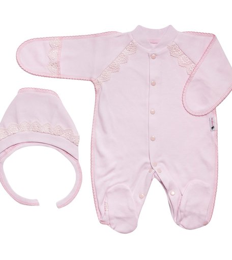 Комплект комбинезон/чепчик Клякса