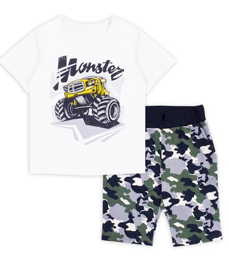 Комплект футболка/шорты Веселый малыш