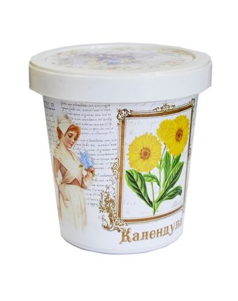 Набор для выращивания Календула цвет: белый RostokVisa