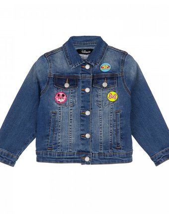 Playtoday Куртка детская текстильная джинсовая для девочек 12142965