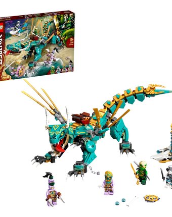Миниатюра фотографии Конструктор lego ninjago 71746 дракон из джунглей