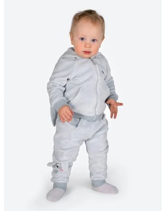 BabyBunny Костюм детский велюровый (брюки, толстовка) Зайка