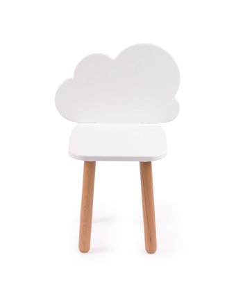 Миниатюра фотографии Стул детский happy baby oblako chair, белый