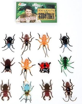 Игровой набор Играем Вместе 12-ти жуков Диалоги о животных 5 см