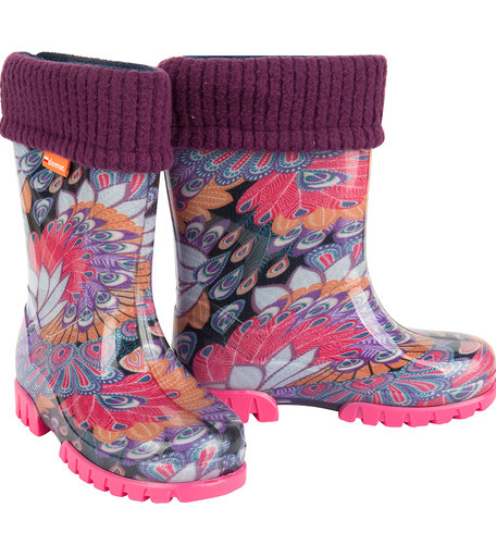 Резиновые сапоги Demar Перья павлина