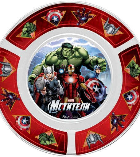 Тарелка Priority Мстители, с 3 лет