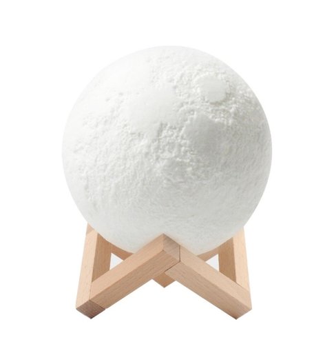 Ночник Lemon Tree Луна 20 см с аккумулятором