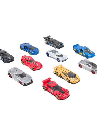 Миниатюра фотографии Игровой набор maxi car high speed (10 шт.)