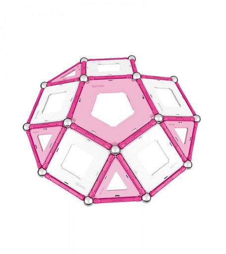 Конструктор Geomag магнитный Pink 68 деталей