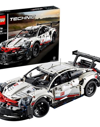 Миниатюра фотографии Конструктор lego technic 42096 preliminary gt race car
