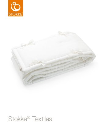 Миниатюра фотографии Бампер для кроватки stokke sleepi, цвет: белый
