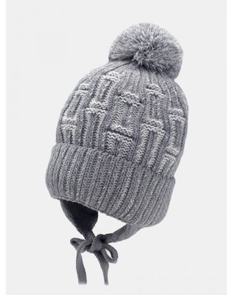 Миниатюра фотографии Прикиндер шапка зимняя для мальчика m2-4036