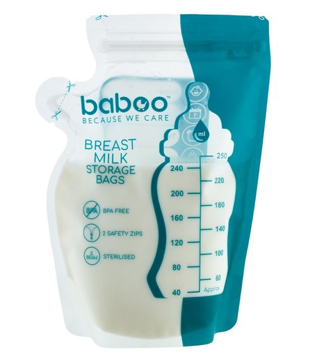 Пакеты Baboo для хранения грудного молока шт, 25