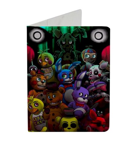 Обложка для паспорта А5 Super01 5 ночей с Фредди ФНАФ