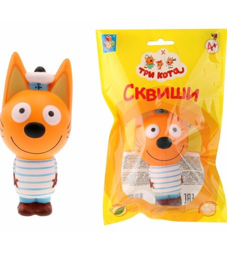 Сквиш Три кота Коржик