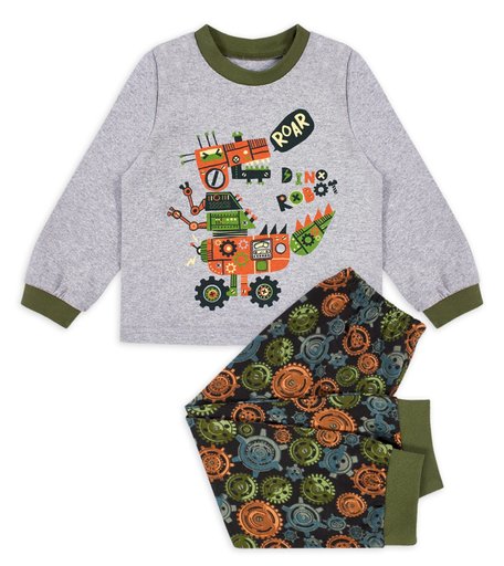 Пижама кофта/брюки Веселый малыш