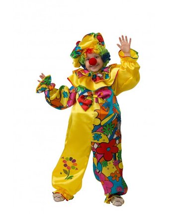 Миниатюра фотографии Jeanees карнавальный костюм клоун сказочный