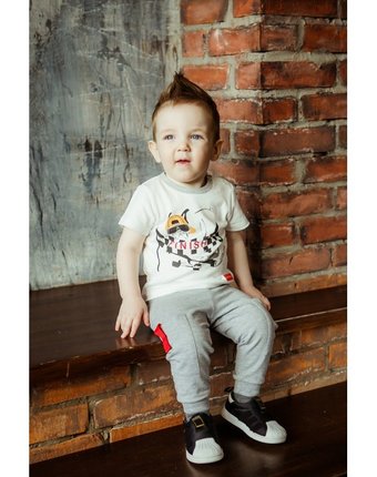 Миниатюра фотографии Lucky child брюки для мальчика крутой парень 44-14пф