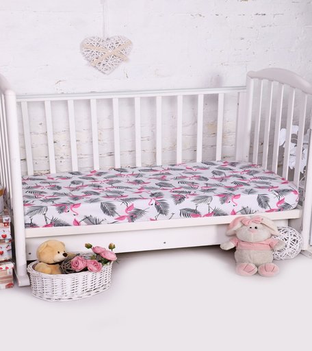 Простыня Элегия на резинке 1 шт 75х125