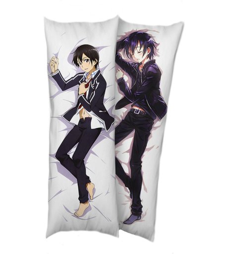 Подушка декоративная Super01 Кирито Мастера меча онлайн подушка, наволочка 150 х 50 см