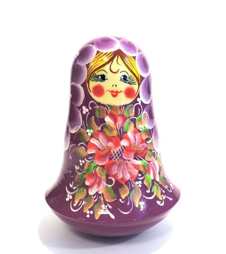 Неваляшка Taowa Девочка сиреневая