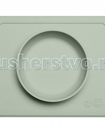 Миниатюра фотографии Ezpz тарелка с подставкой силиконовая mini bowl
