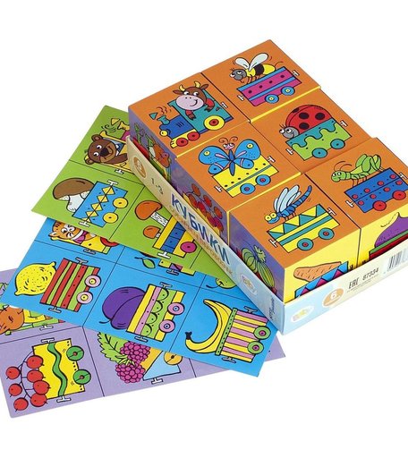Кубики Step Puzzle Собираем паровозик
