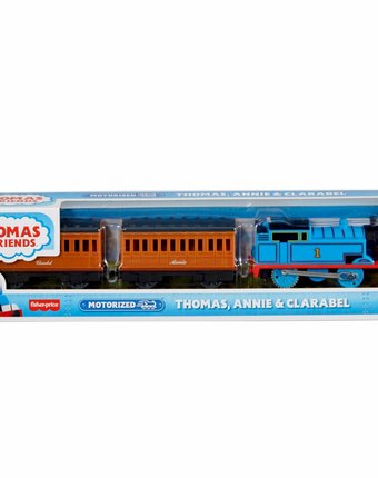 Моторизованный паровозик Thomas & Friends Thomas, Anne & Clara