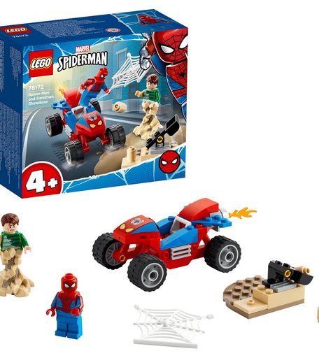 Конструктор LEGO Marvel Super Heroes 76172 Бой Человека-Паука с Песочным Человеком