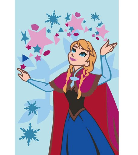 Набор для раскрашивания по номерам ФРЕЯ Храбрая Анна