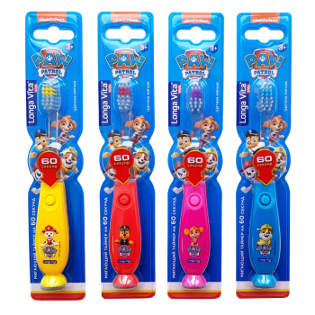 Детская зубная щётка Paw Patrol Лонга Вита, от 3 лет