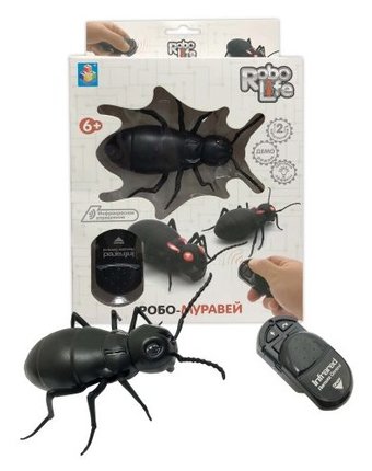 Миниатюра фотографии Интерактивная игрушка 1 toy robo life робо-муравей