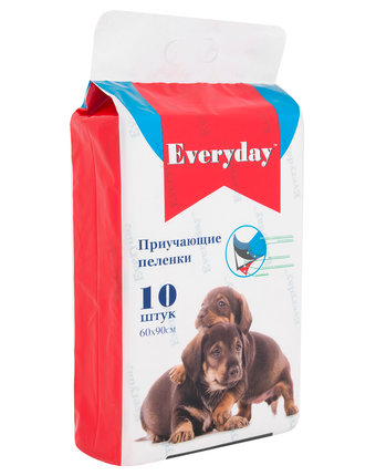Пеленки Everyday для животных (гелевые), 60*90см, 10