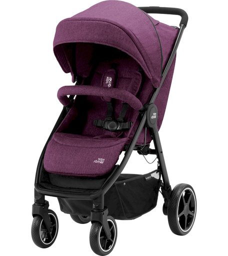 Прогулочная коляска Britax Roemer B-Agile 4 M, Cherry Wine, бордовый