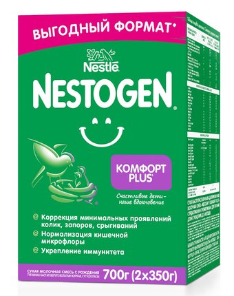 Молочная смесь Nestogen Комфорт PLUS 0-6 месяцев, 700 г