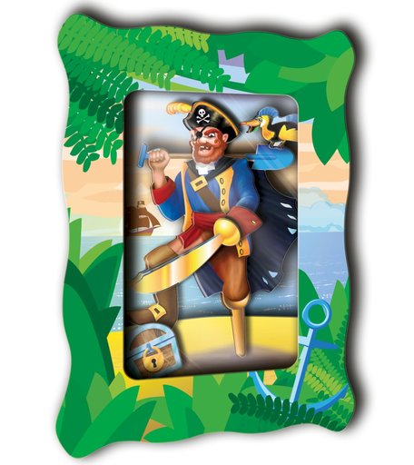 Хобби и Творчество VIZZLE Объемная картина Веселый пират