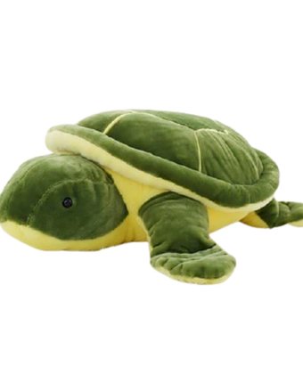Мягкая игрушка Super01 Черепаха 45 см цвет: зеленый