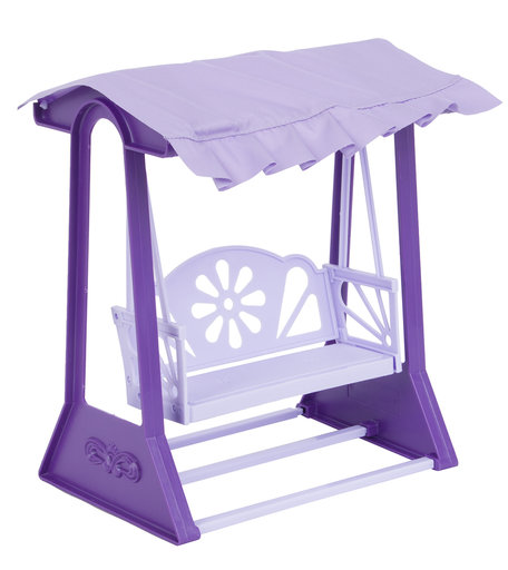 Качели для кукол Огонек Конфетти 27 см