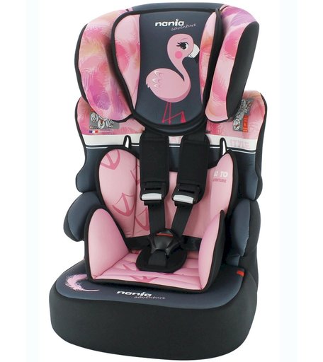 Автокресло Nania Beline SP Flamingo Animals