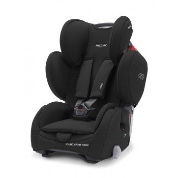 Автокресло Recaro Young Sport Hero Prime, Deep Black, черный